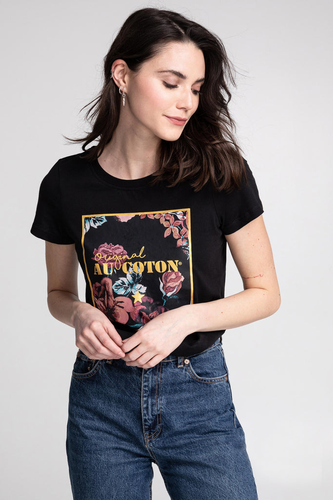 New! Rectangle printed T-shirt - Original Au Coton