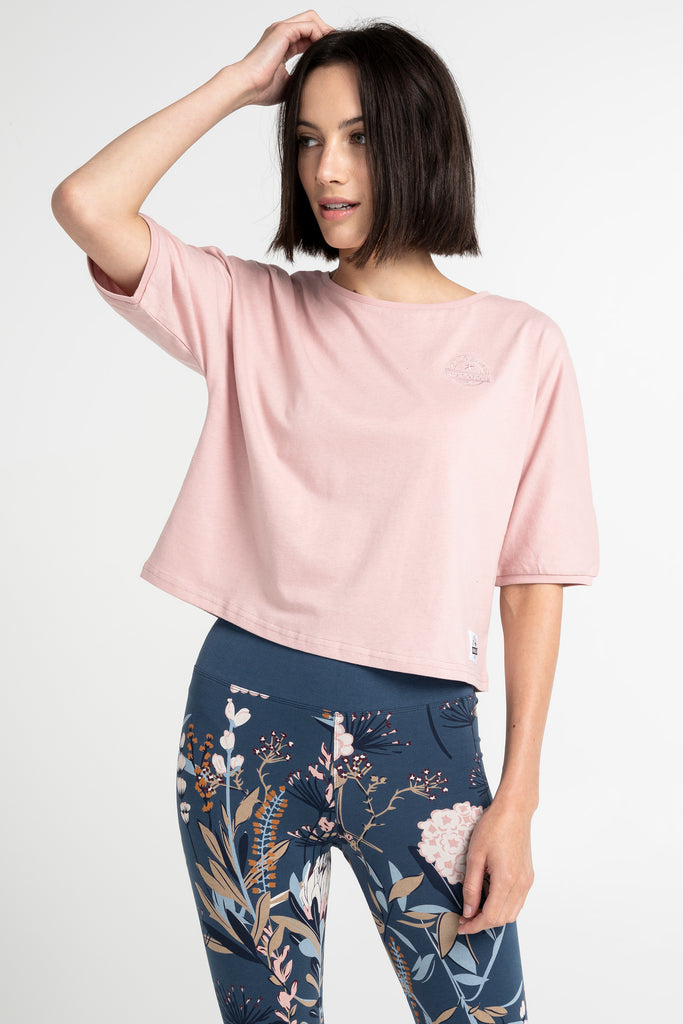 Original embroidery loose-fitting T-shirt